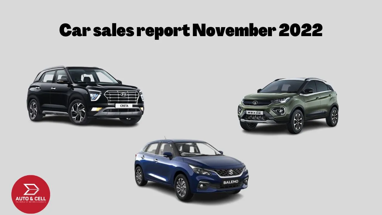 Car Sales Report in India- November 2022