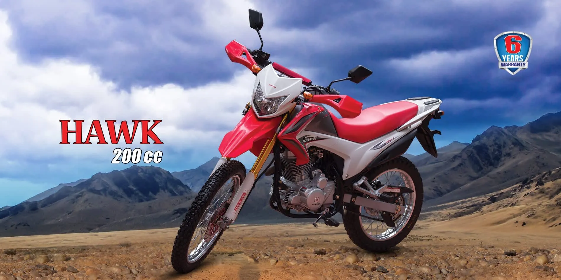 Cheapest Adventure Motorcycle: Runner Hawk to be featured at Nada Auto Show 2019