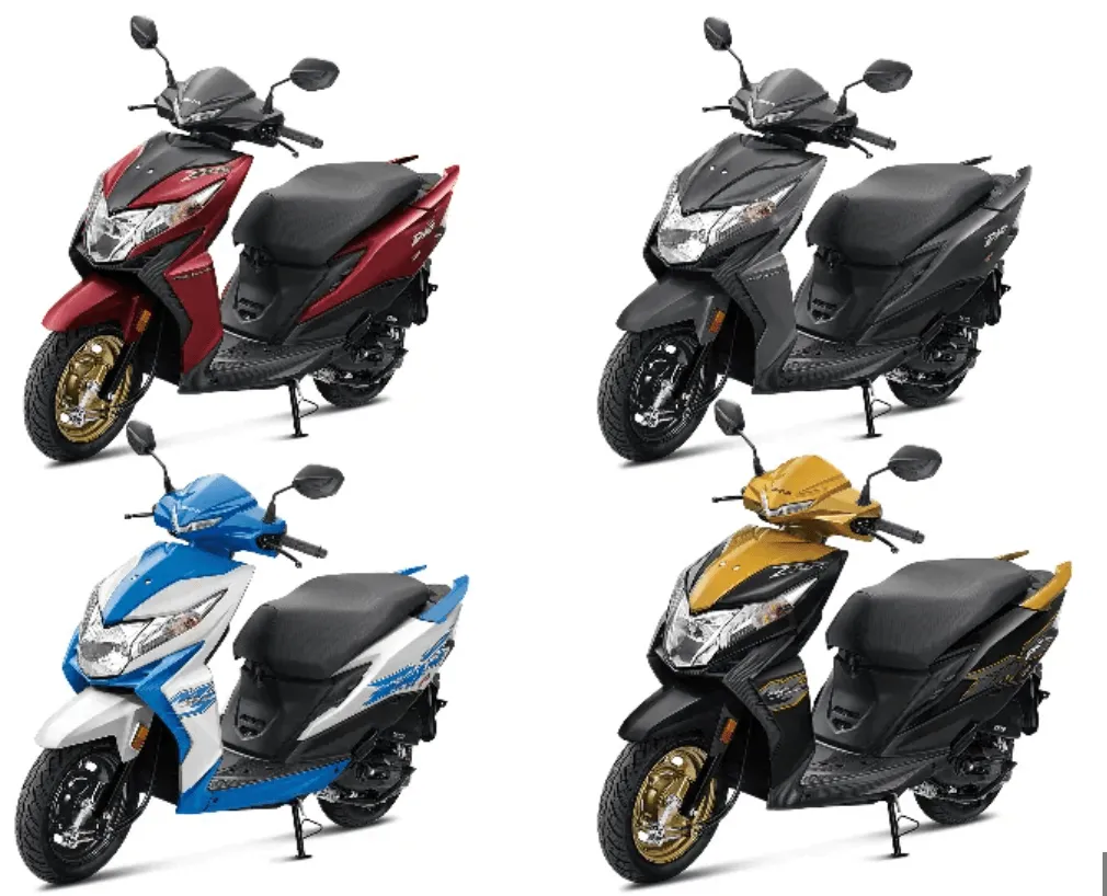 Two New Variants of Honda Dio BS6 Launched in Nepal.