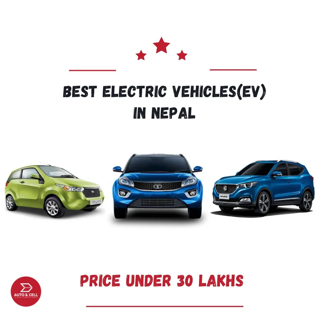 Best EV Cars Under 30 Lakhs in Nepal (2025)