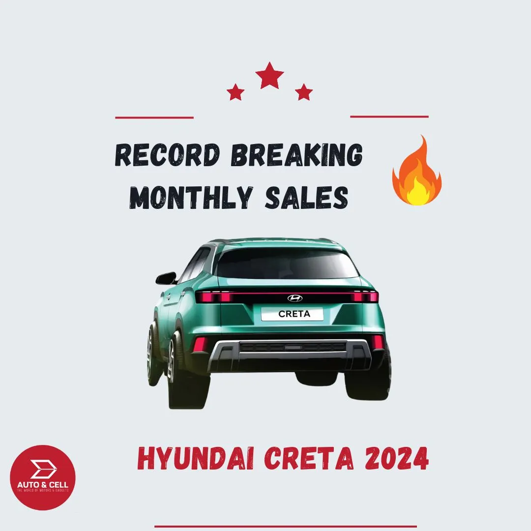 Hyundai Creta's Record-Breaking Sales in October 2024: A Mid-Size SUV Champion in India