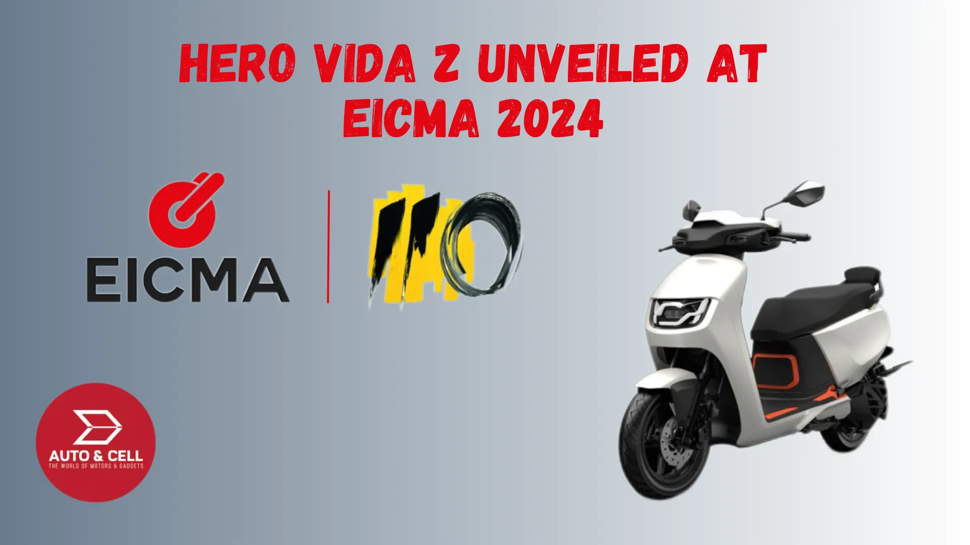Hero Vida Z Electric Scooter Unveiled at EICMA 2024 for European Markets