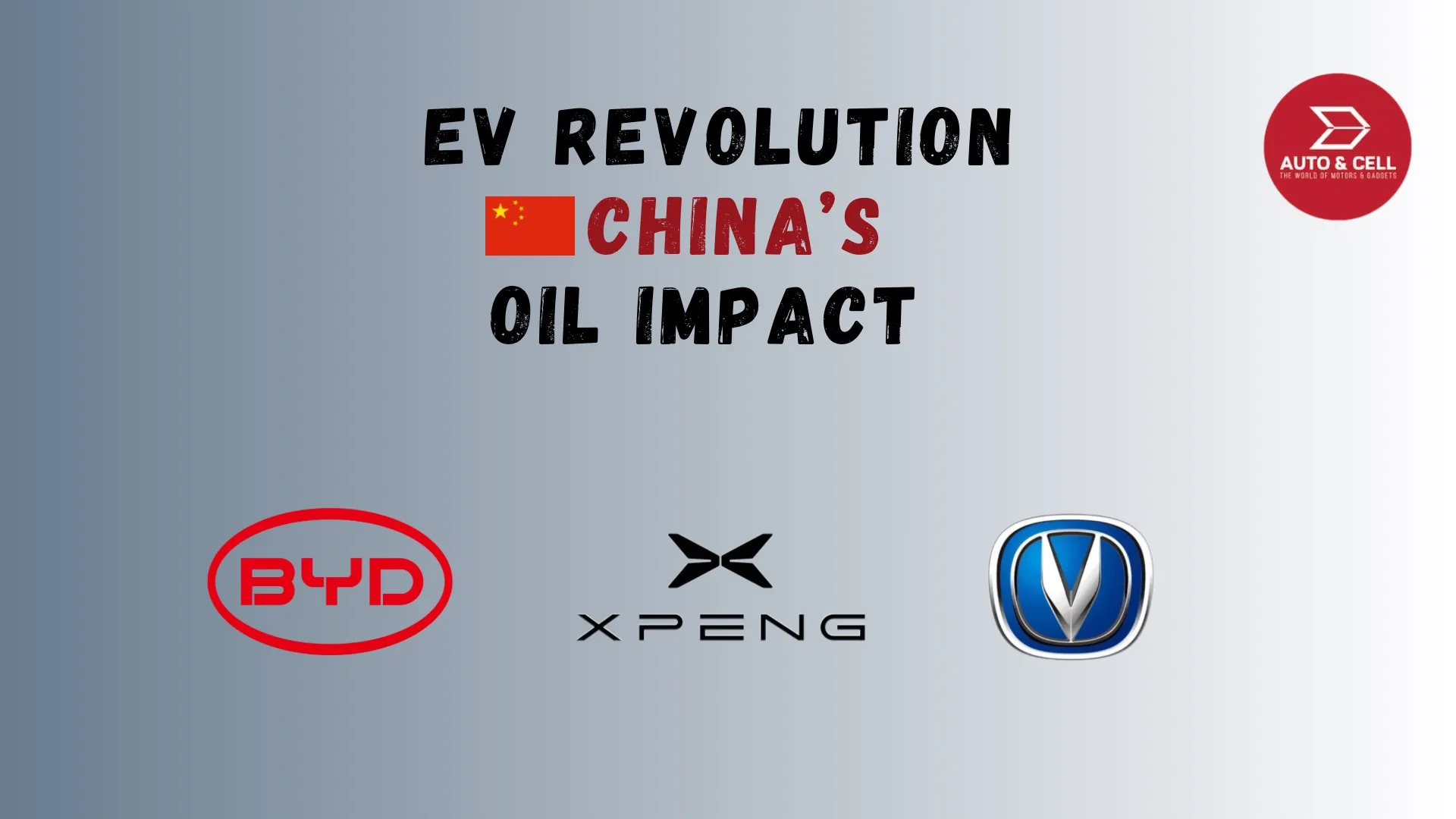 How China's Electric Vehicle Surge is Reshaping Oil Demand