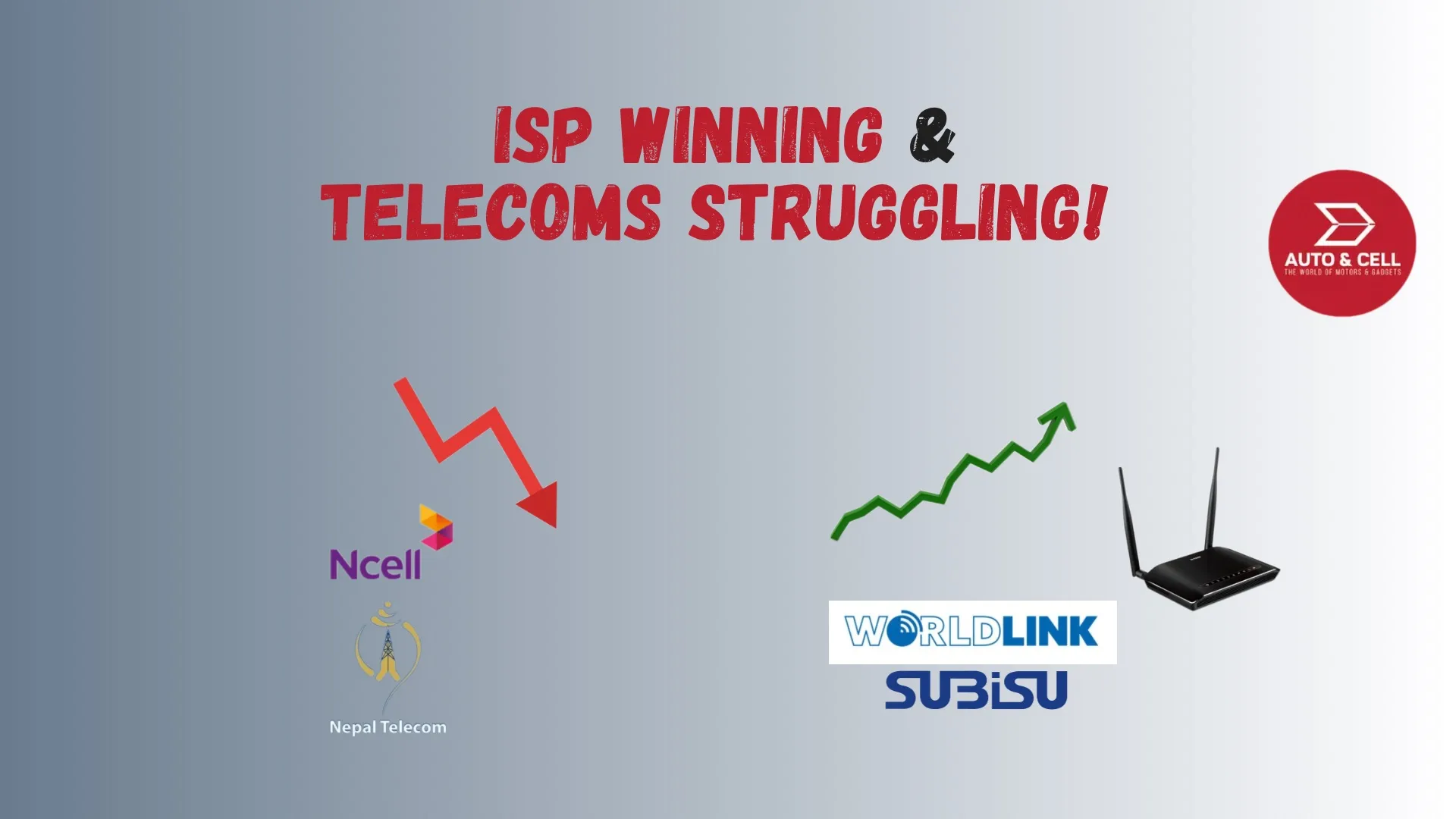 ISPs Thrive as Telecom Companies’ Revenues Decline - The Changing Trends