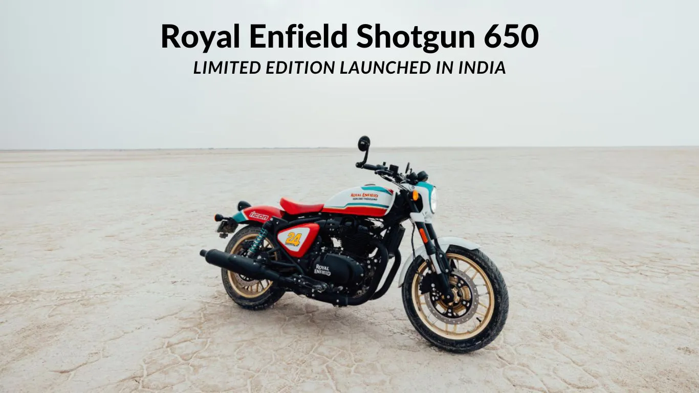 Royal Enfield Shotgun 650 Limited Edition Launched in India: Exclusive Custom Model Unveiled