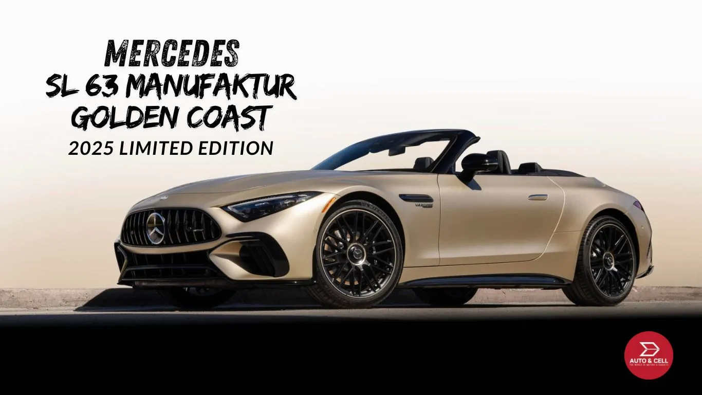 2025 Mercedes-AMG SL 63 MANUFAKTUR Golden Coast: A Limited Edition Masterpiece