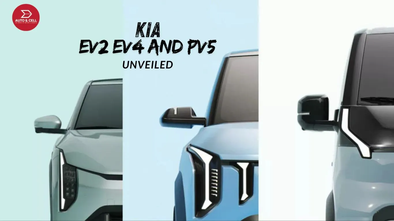 Kia Unveils EV2, EV4, and PV5: Expanding Its Electric Future