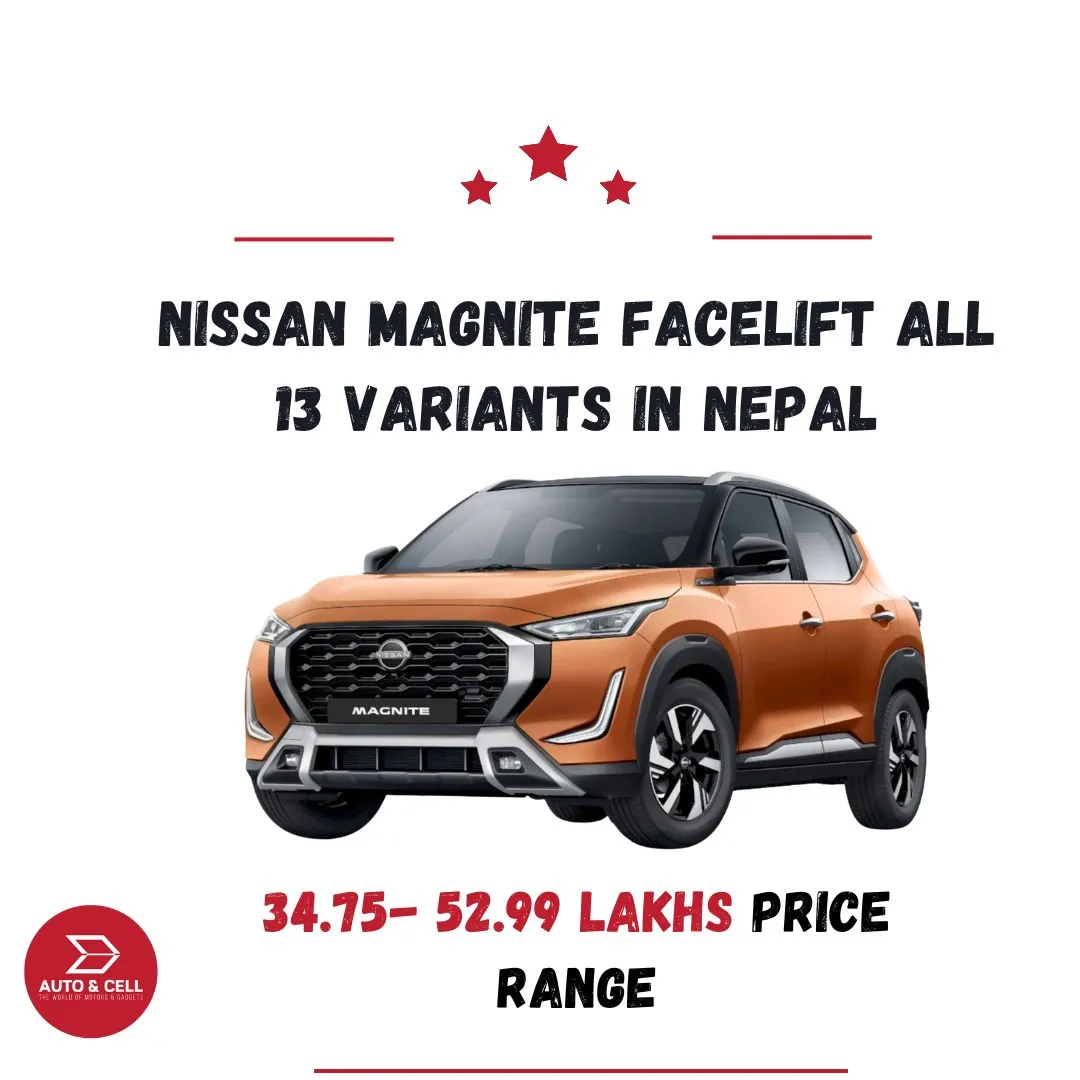 Nissan Magnite Facelift Launched in Nepal – Check Out All 13 Variants!