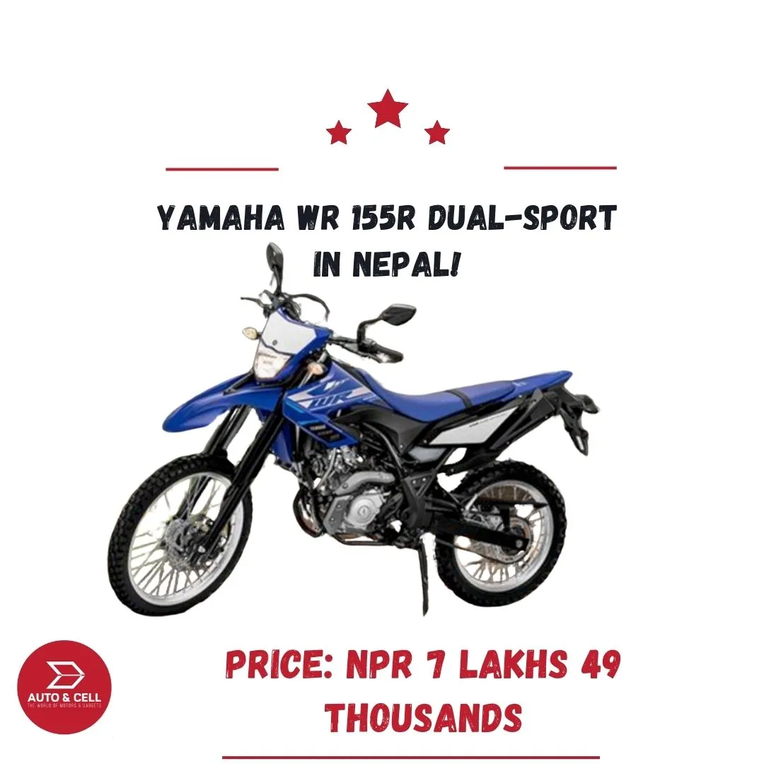 New Yamaha WR 155R Dual-Sport Motorcycle Price in Nepal