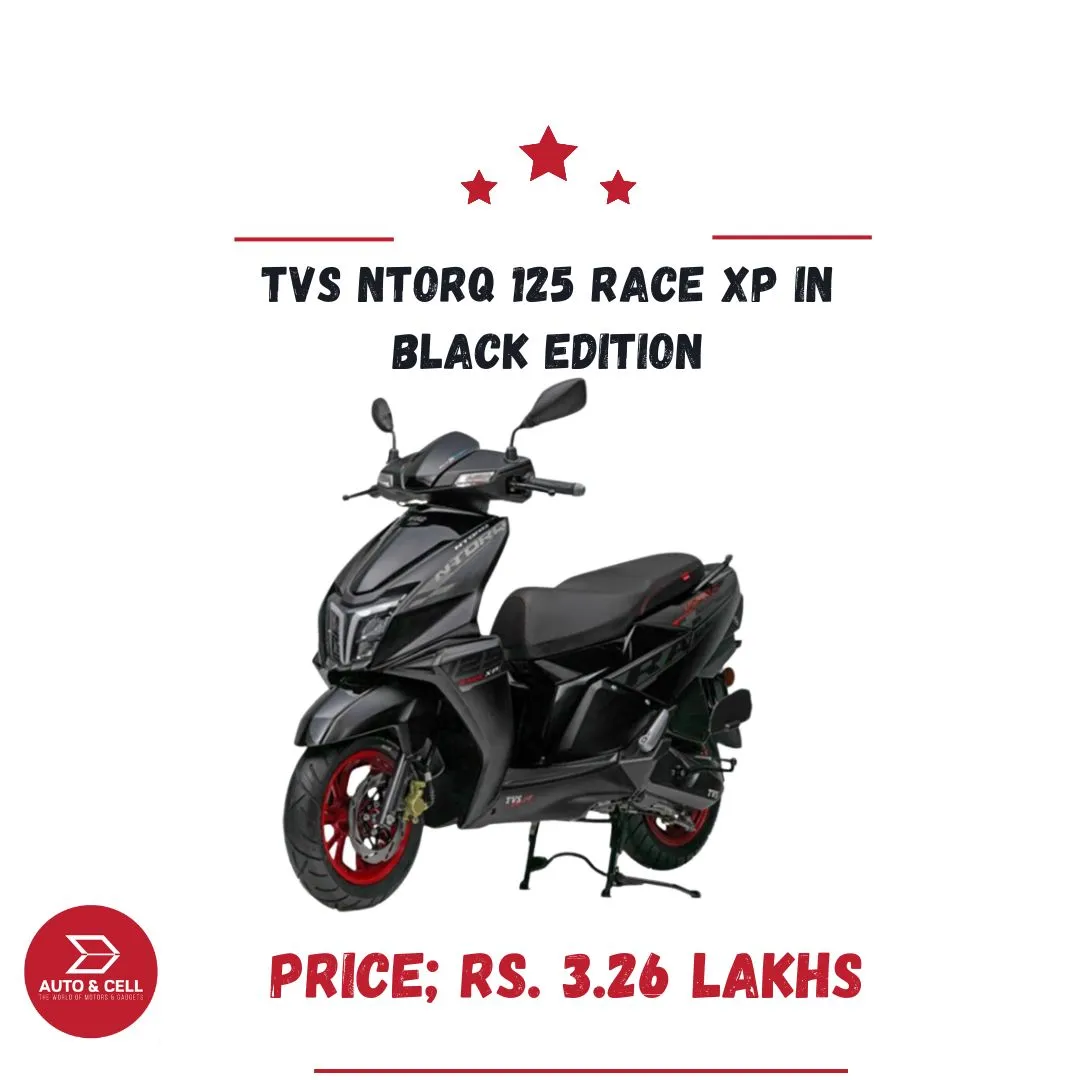 TVS NTorq 125 Race XP Unleashes a Bold Black Edition in Nepal