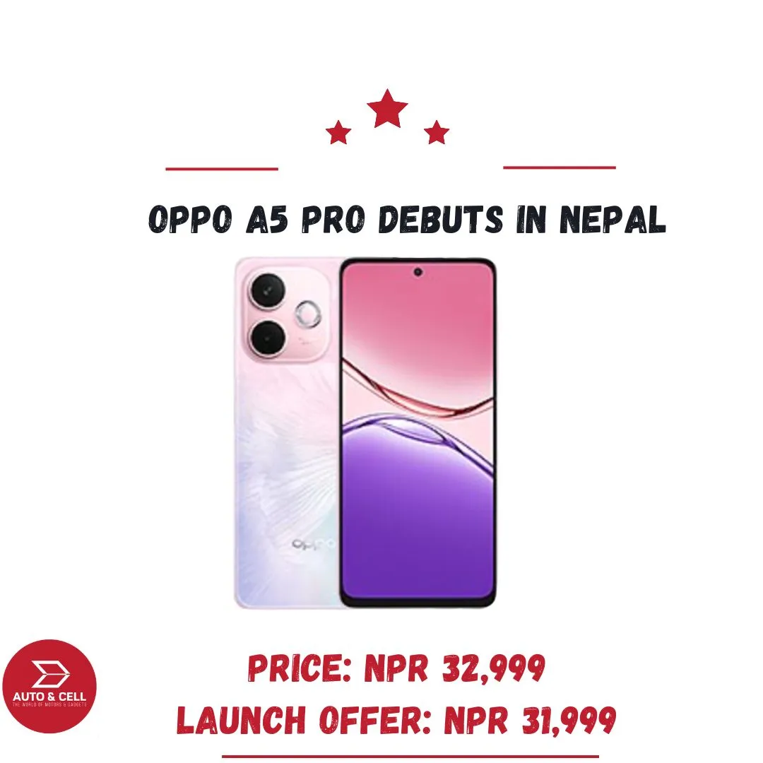 OPPO A5 Pro Debuts in Nepal, Price and Features
