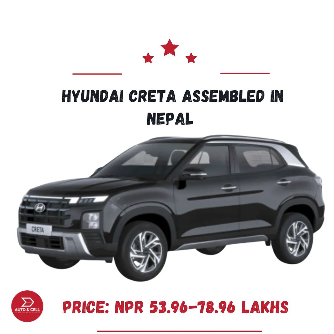 2025 Hyundai Creta Assembled in Nepal Debuts with Major Price Reduction.