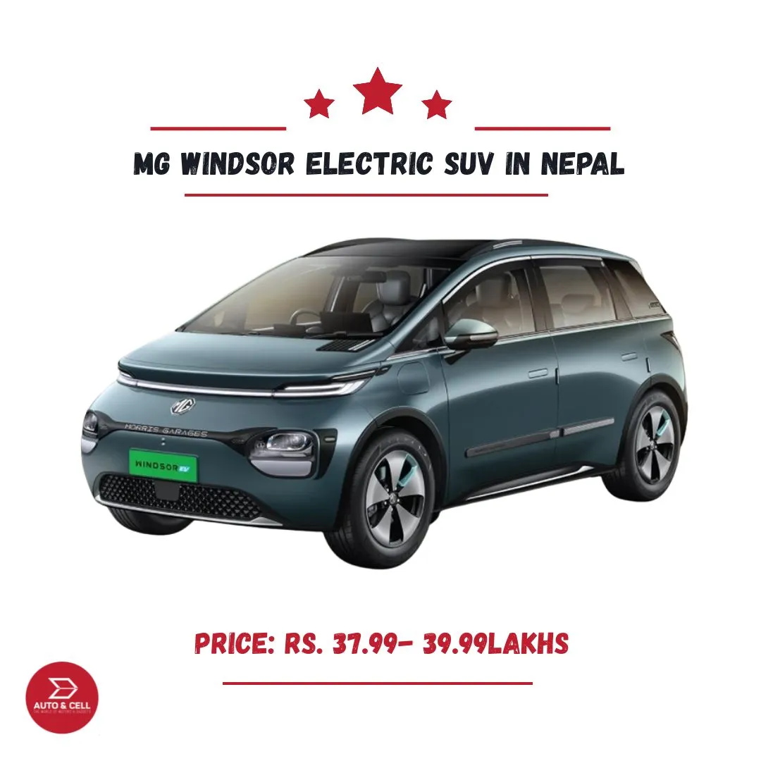 MG Windsor Electric Hits Nepalese Market: Price and Features