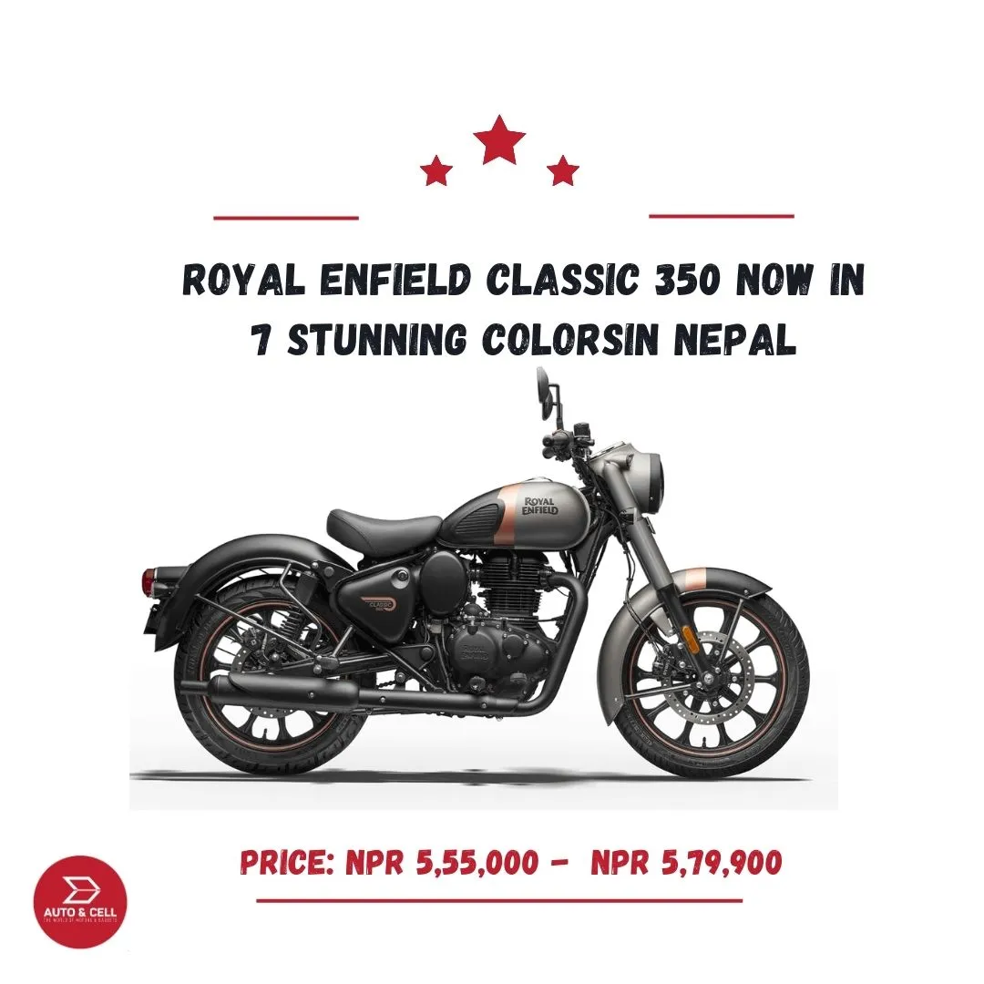 Royal Enfield Classic 350 Now in 7 Stunning Colors with Enhanced Features and Pricing