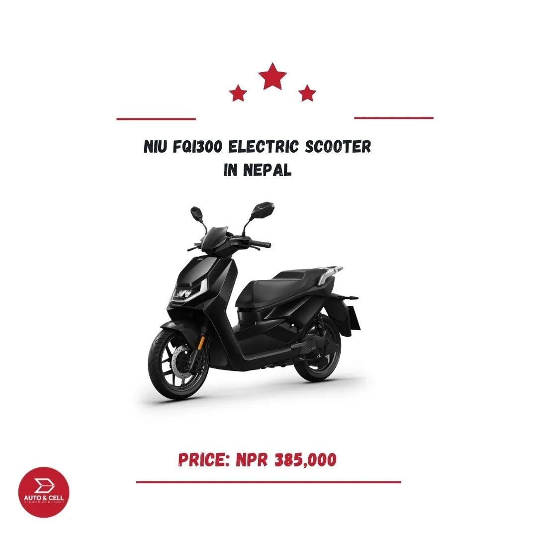 NIU FQi300 Electric Scooter Debuts in Nepal: Price and Features
