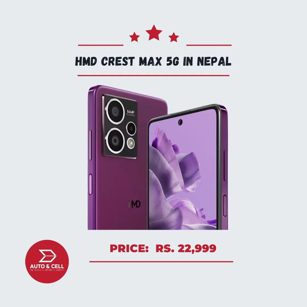 HMD Crest Max 5G Launches in Nepal: Price and Features