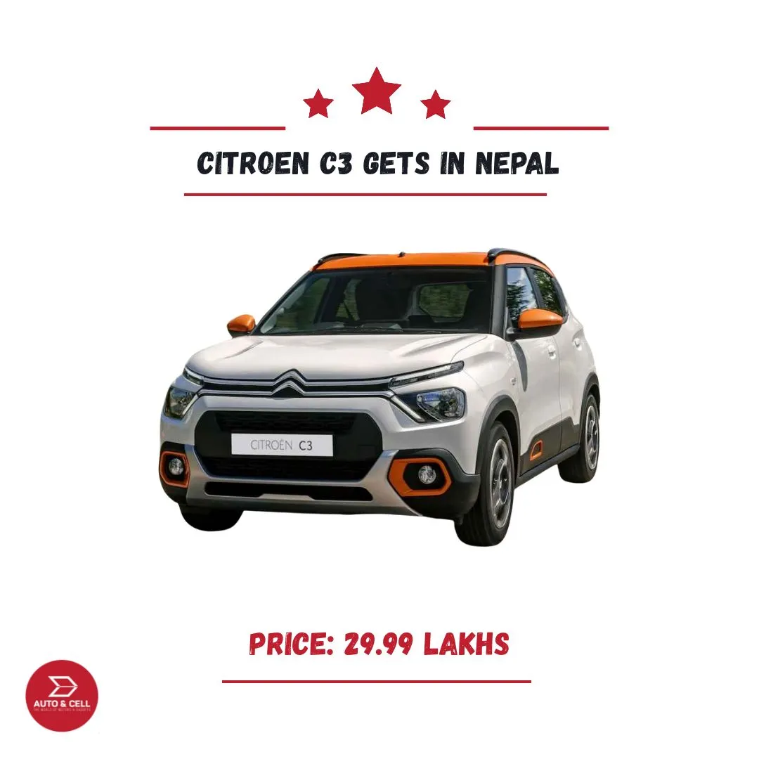Citroen C3 Gets Major Price Cut in Nepal: Price and Features