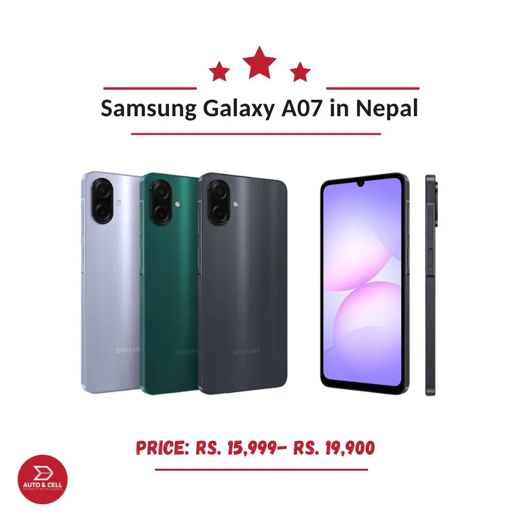 Samsung Galaxy A07 Launches as Nepal’s Cheapest Smartphone