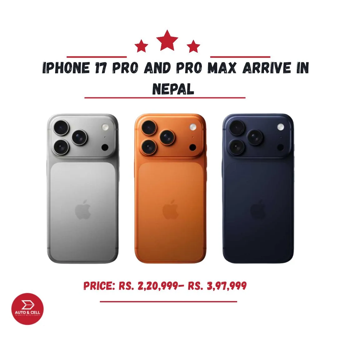 iPhone 17 Pro and Pro Max Arrive in Nepal