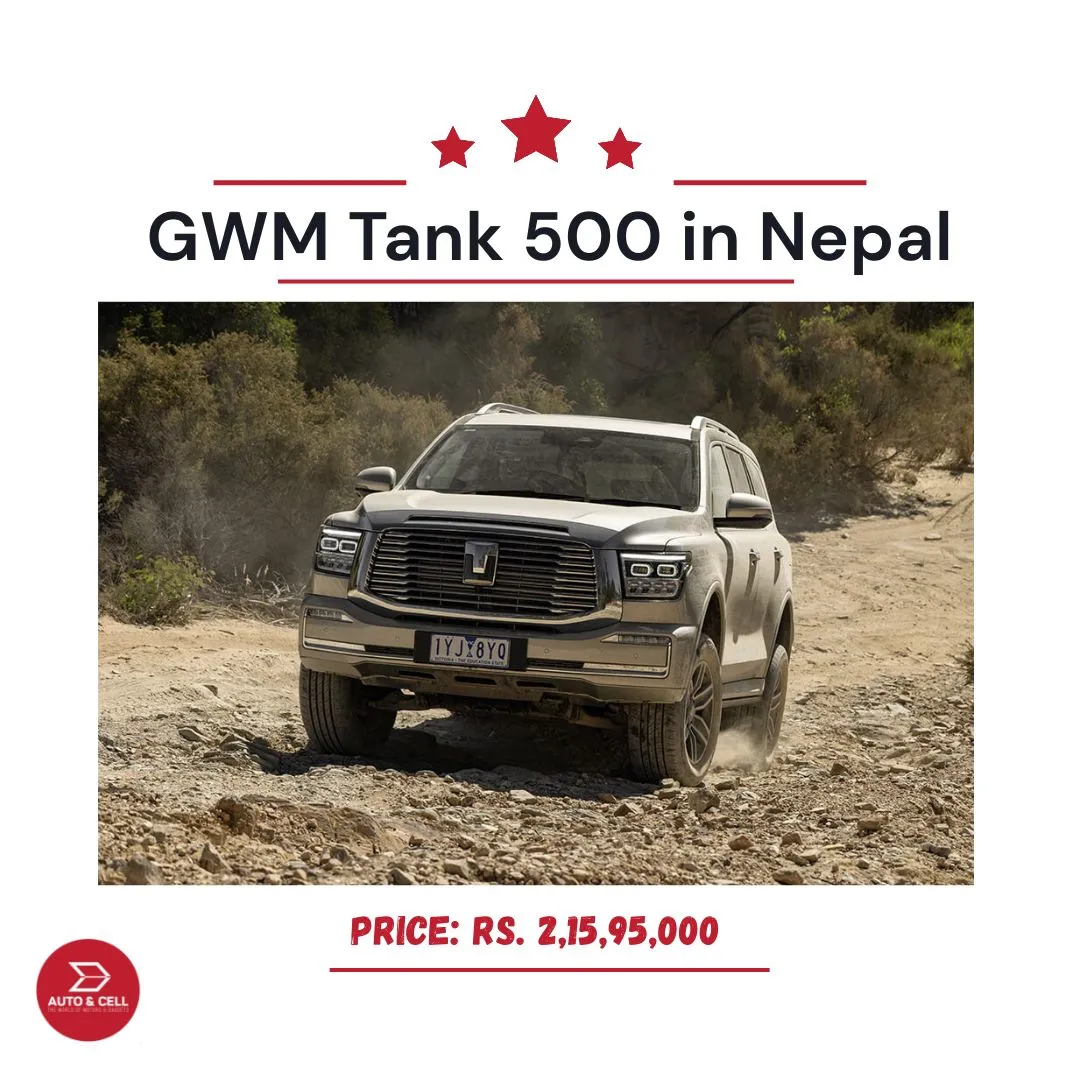 GWM Tank 500 Arrives in Nepal:Price and Features