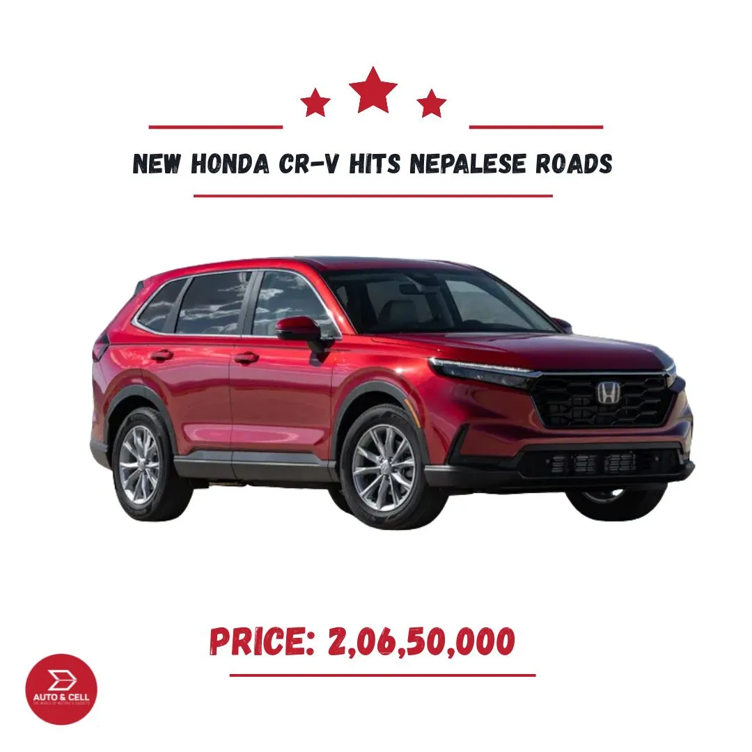 New Honda CR-V Hits Nepalese Roads: Price and Features