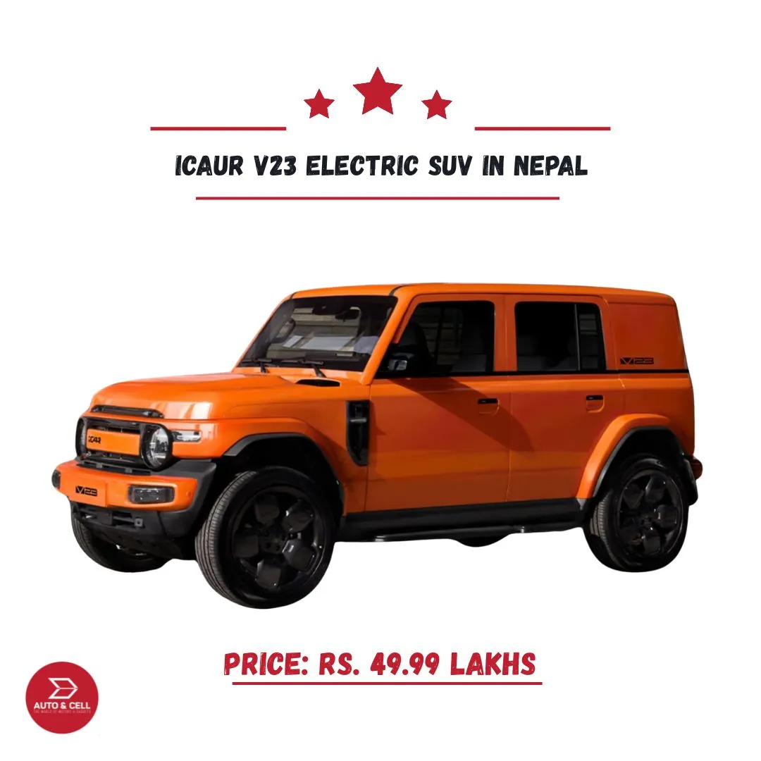 Retro-Styled iCaur V23 Electric SUV Debuts in Nepal: Price and Features