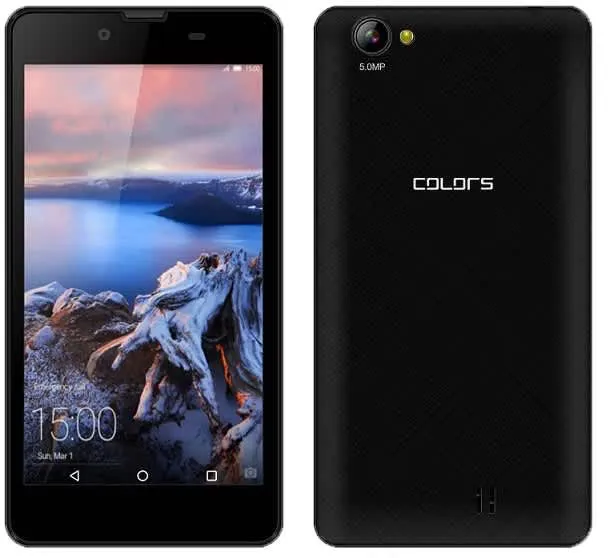 Realme 9i smartphone front and back view