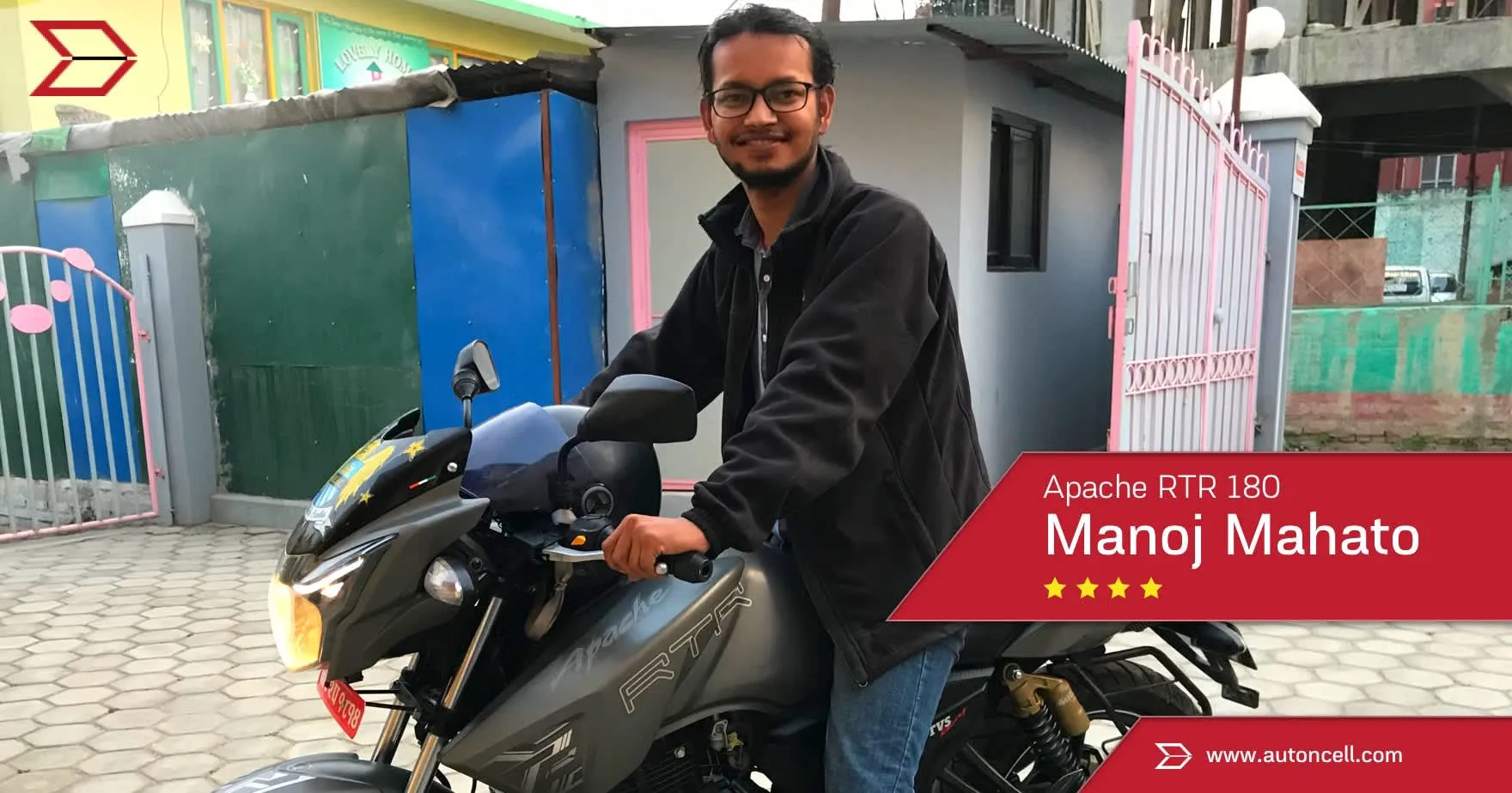 TVS Apache RTR 180 - Long Term Review Nepal