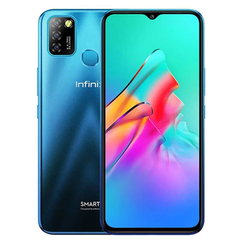 Realme 9i smartphone front and back view
