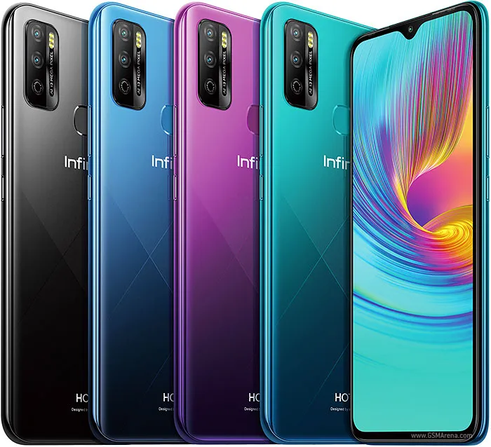Realme 9i smartphone front and back view
