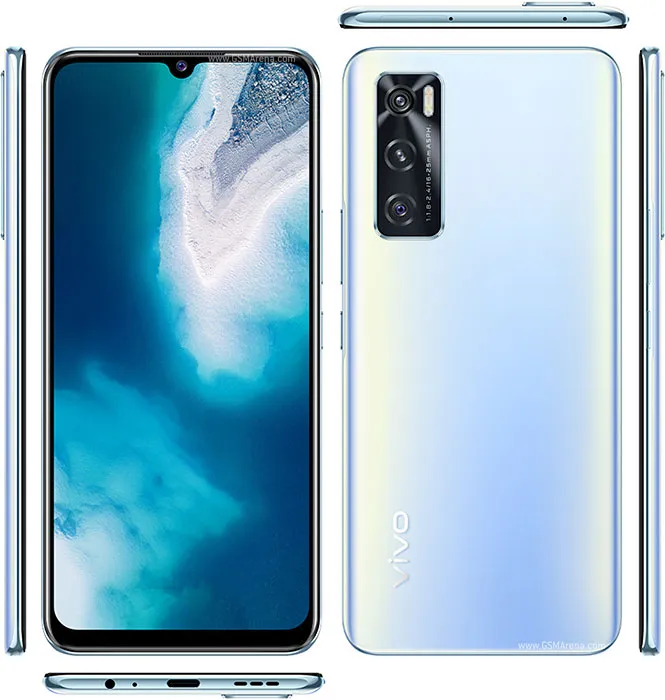 Realme 9i smartphone front and back view
