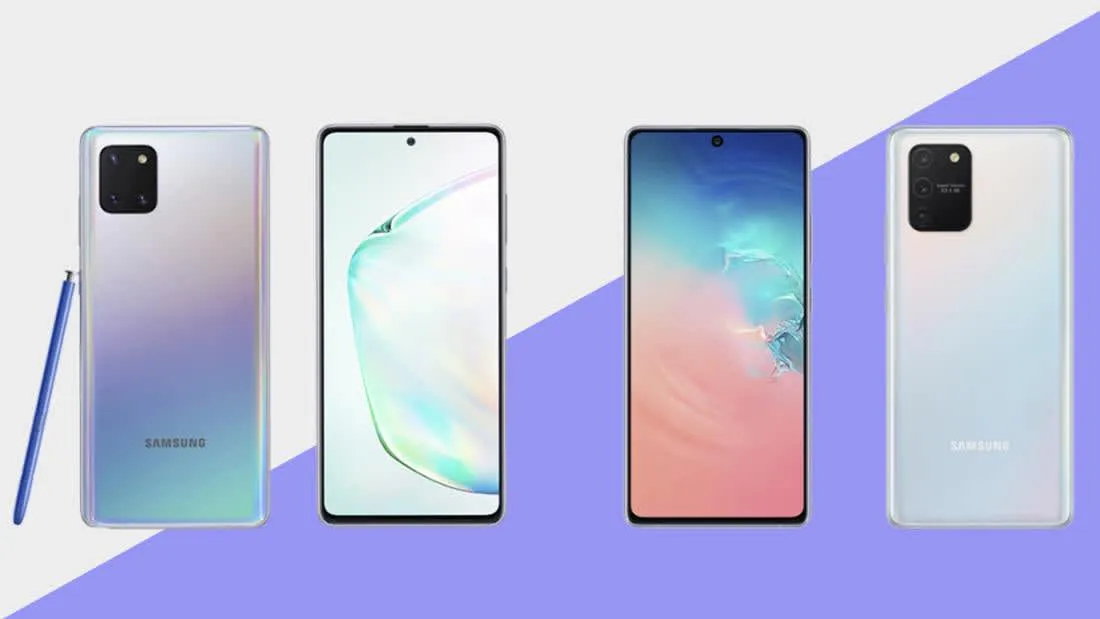 Samsung Galaxy S10 Lite and Note 10 Lite officially unveiled