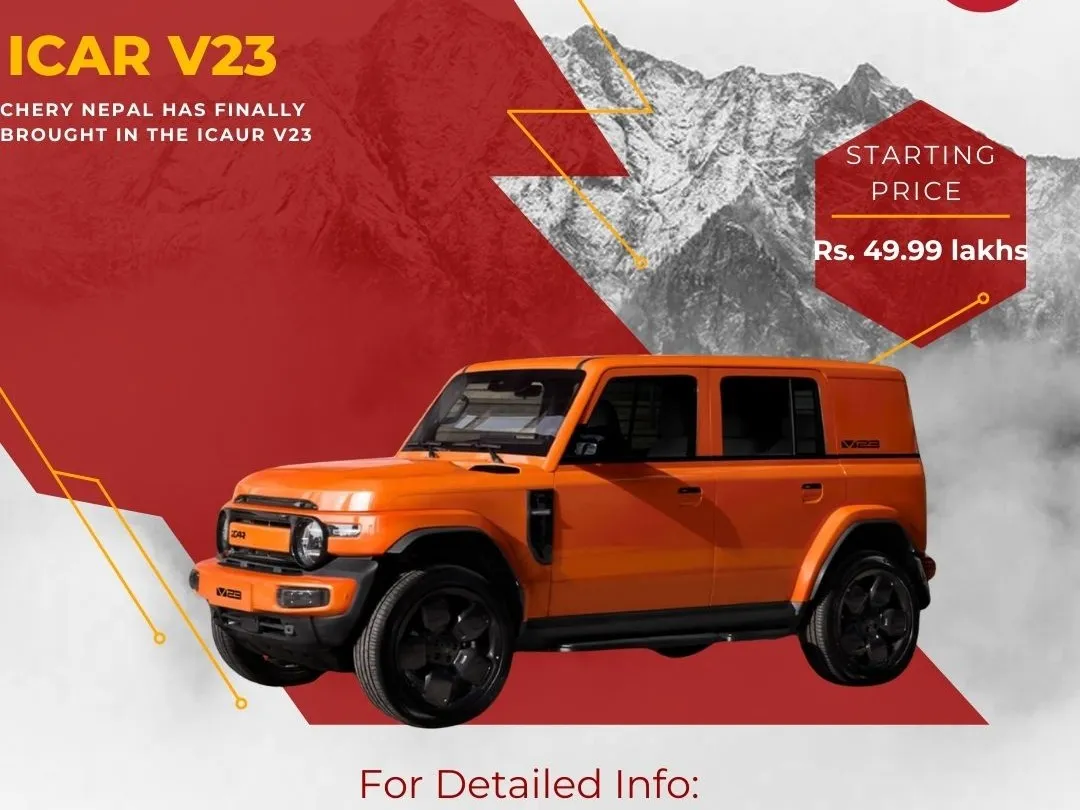 Retro-Styled iCaur V23 Electric SUV Debuts in Nepal: price and Features