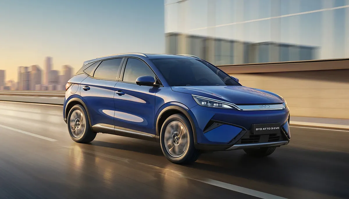 BYD Reveals Atto 3 Evo with Updated Powertrain and Modernized Cabin