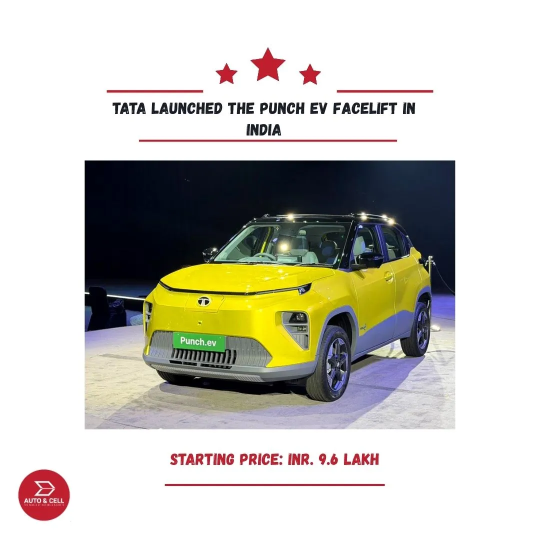 Tata launched The Punch EV Facelift in India; Price and Features