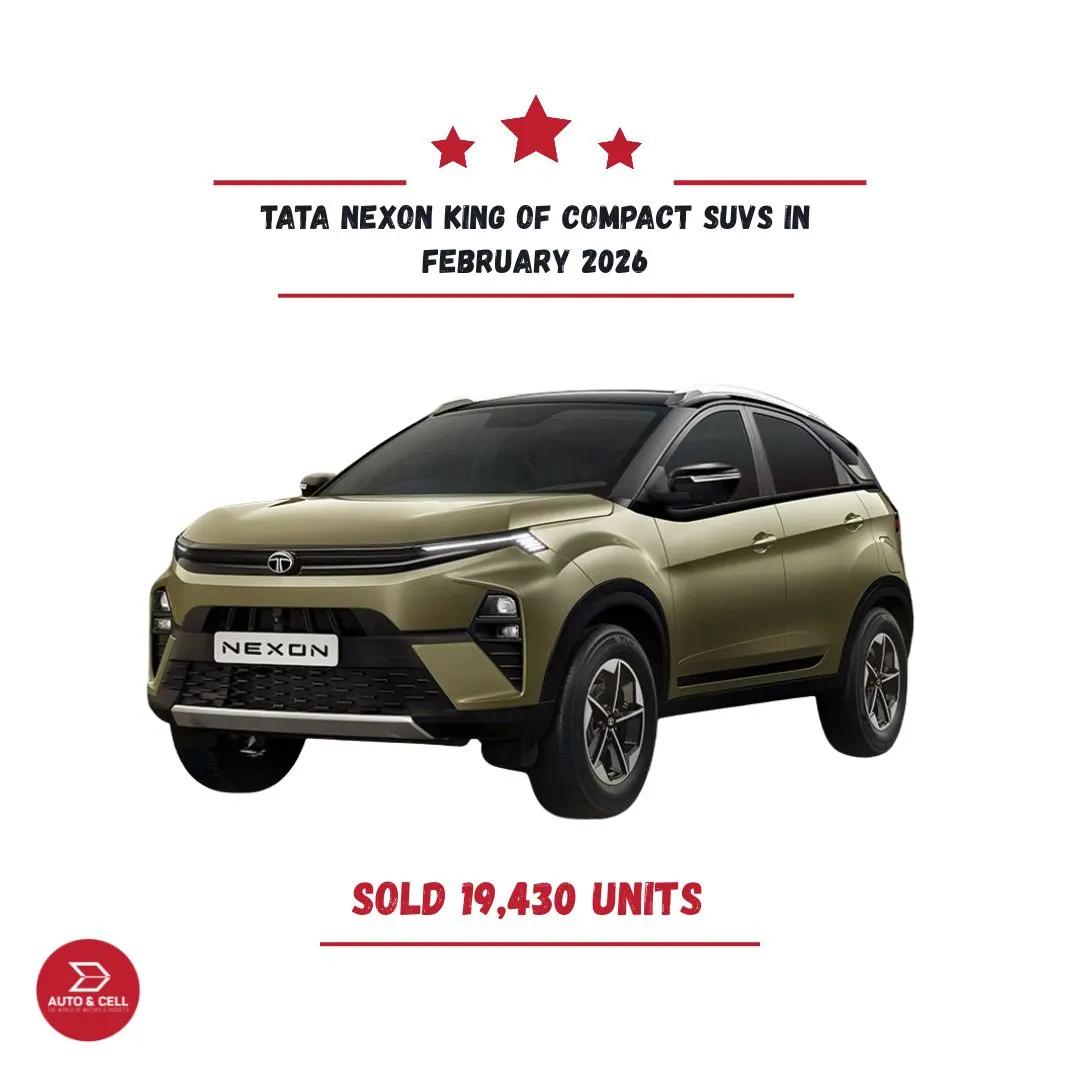 TATA NEXON CROWNED KING OF COMPACT SUVs IN FEBRUARY 2026
