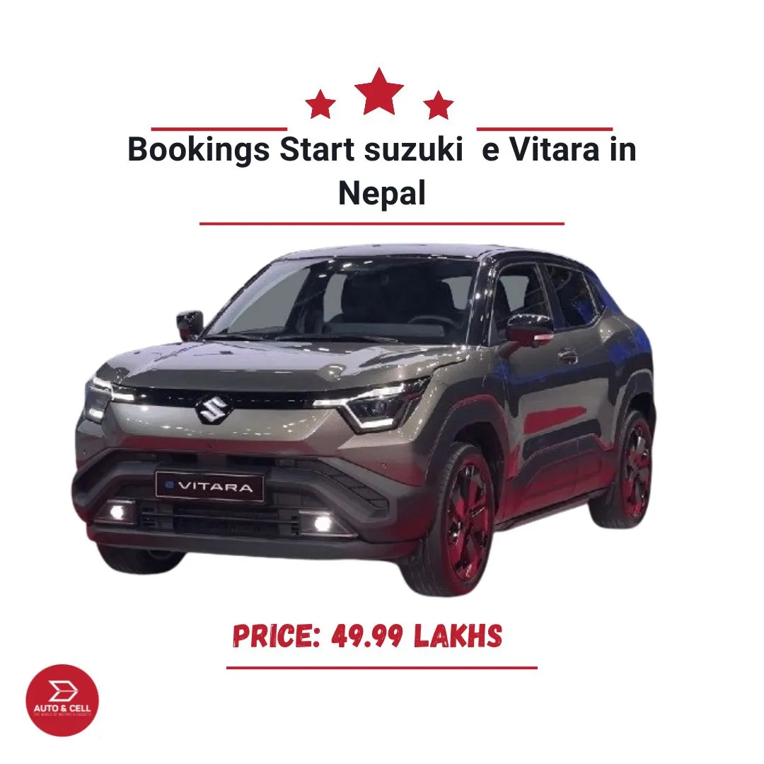 Bookings Start for Affordable e Vitara in Nepal