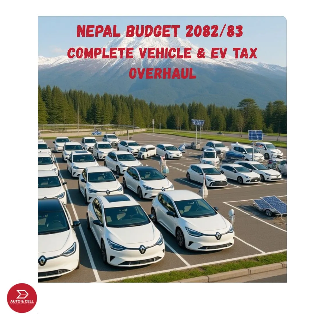 Nepal Budget 2082/83: Complete Vehicle & EV Tax Overhaul Explained