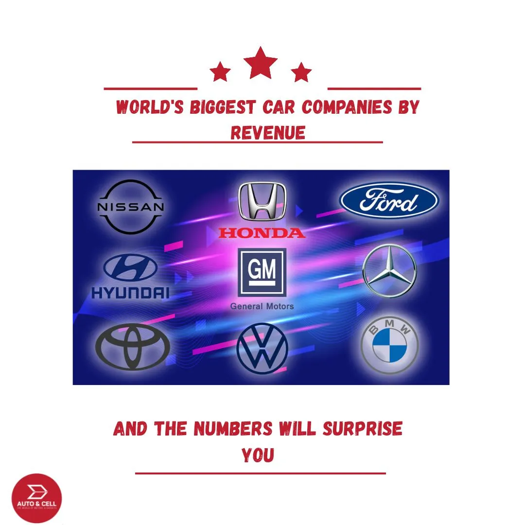 The World's Biggest Car Companies by Revenue- And the Numbers Will Surprise You