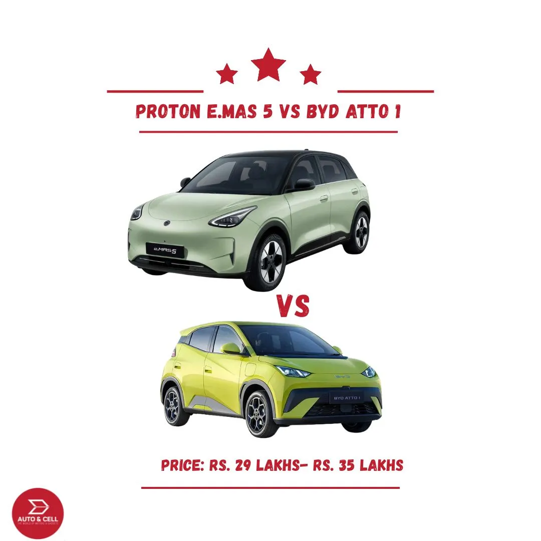 Proton e.MAS 5 vs BYD Atto 1: Nepal's Sub-Rs 35 Lakh EV Fight Is Getting Interesting