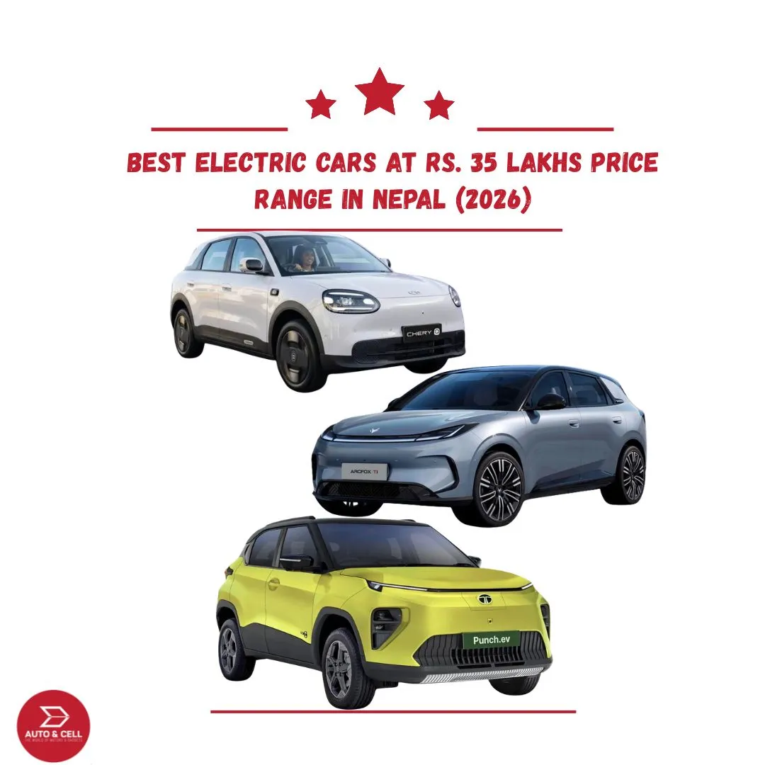 Best Electric Cars at 35 Lakhs Price Range in Nepal (2026)