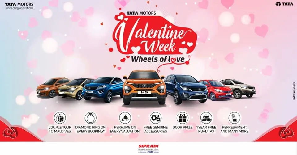 TATA Motors bring Valentine’s Week Wheel of Love offer