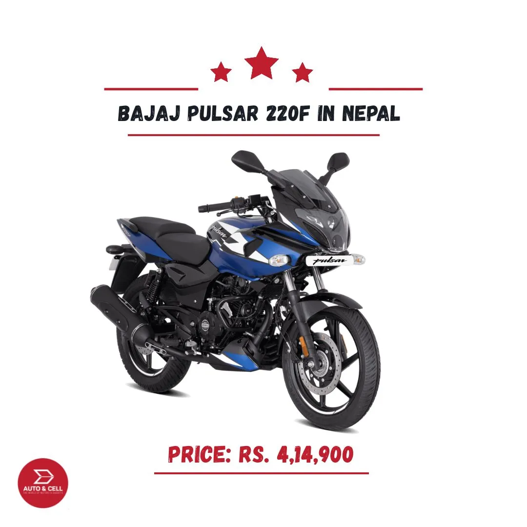 Bajaj Pulsar 220F ABS Price in Nepal | Features, Mileage, Colors (Updated-2025)